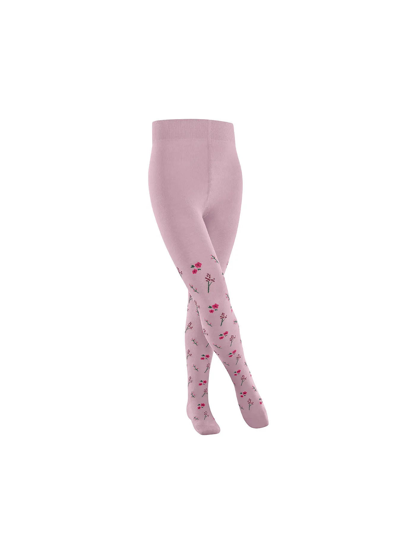 FALKE | Mädchen Strumpfhose LITTLE FLOWERS space blue | rosa